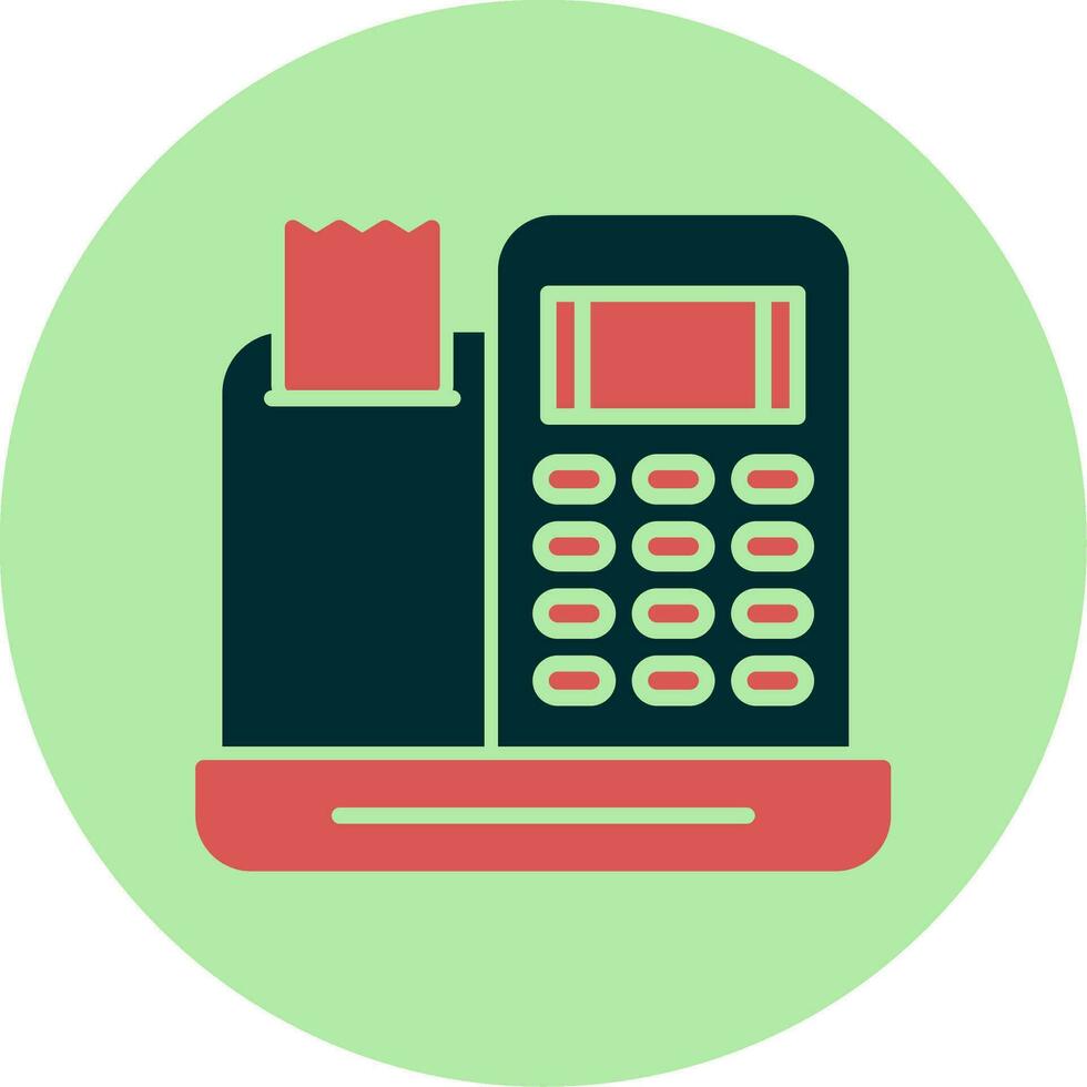 Cash Register Vector Icon