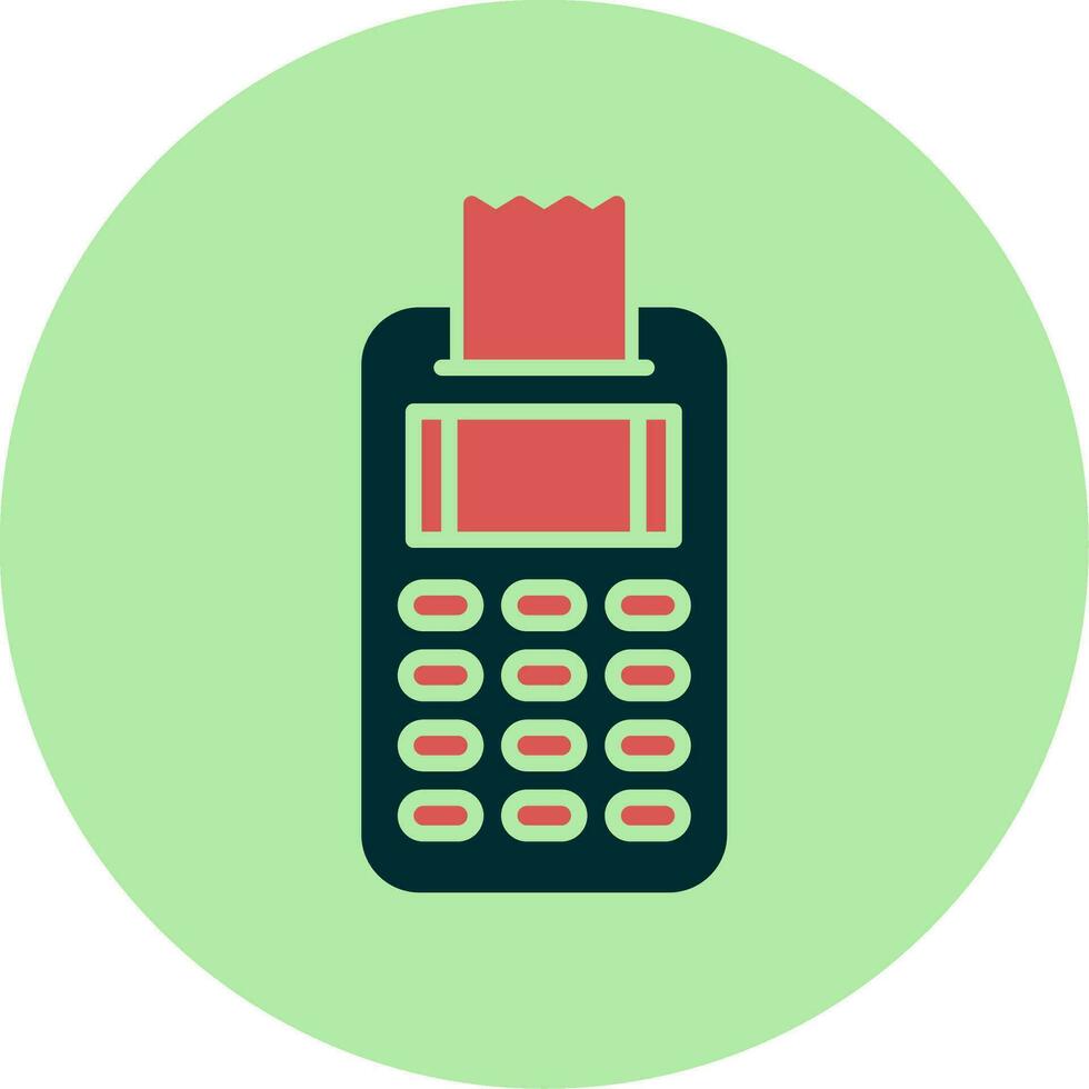 Pos Terminal Vector Icon