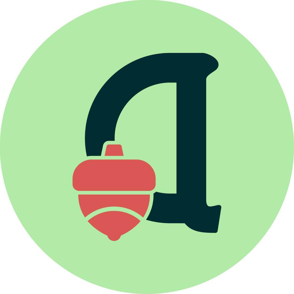 Small A Vector Icon