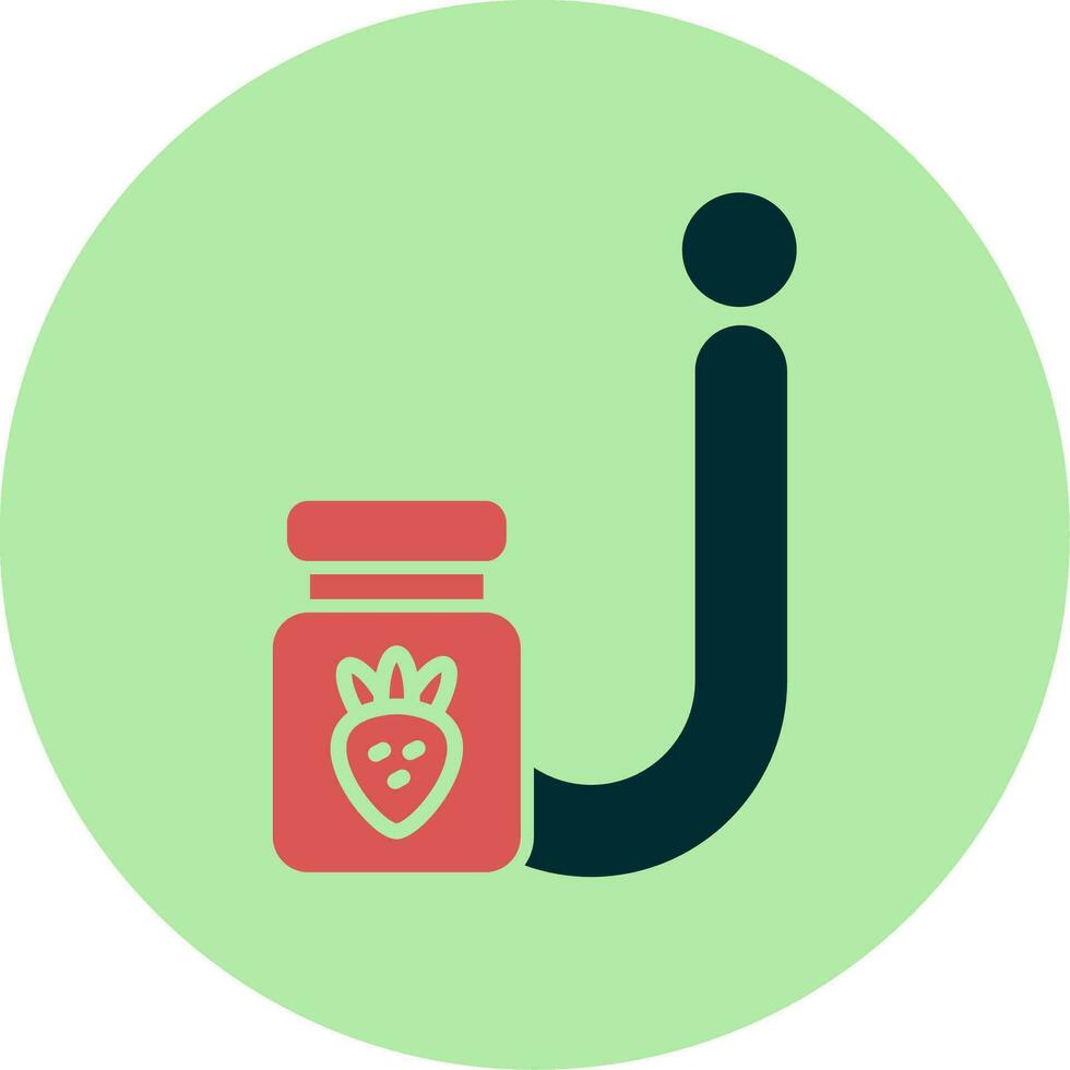 Small J Vector Icon