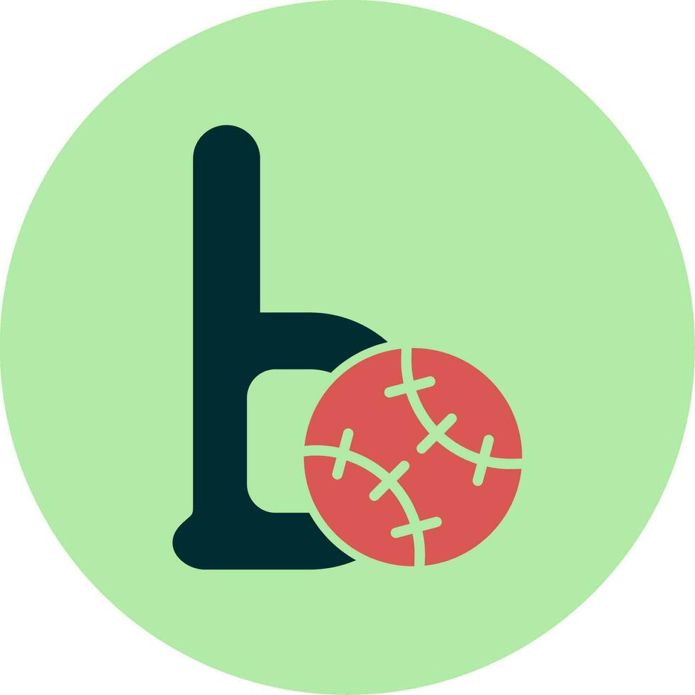 Small B Vector Icon