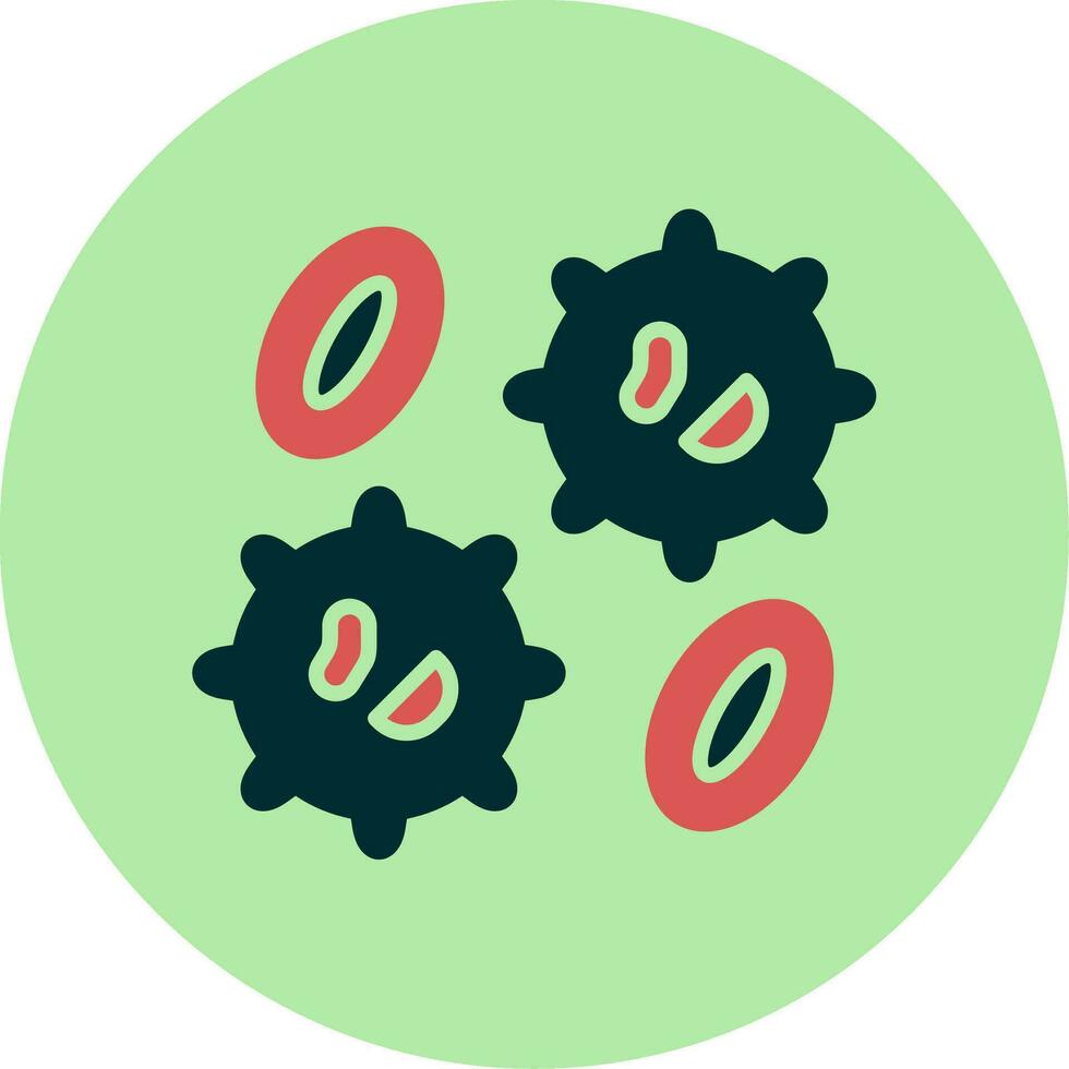 White Blood Cell  Vector Icon