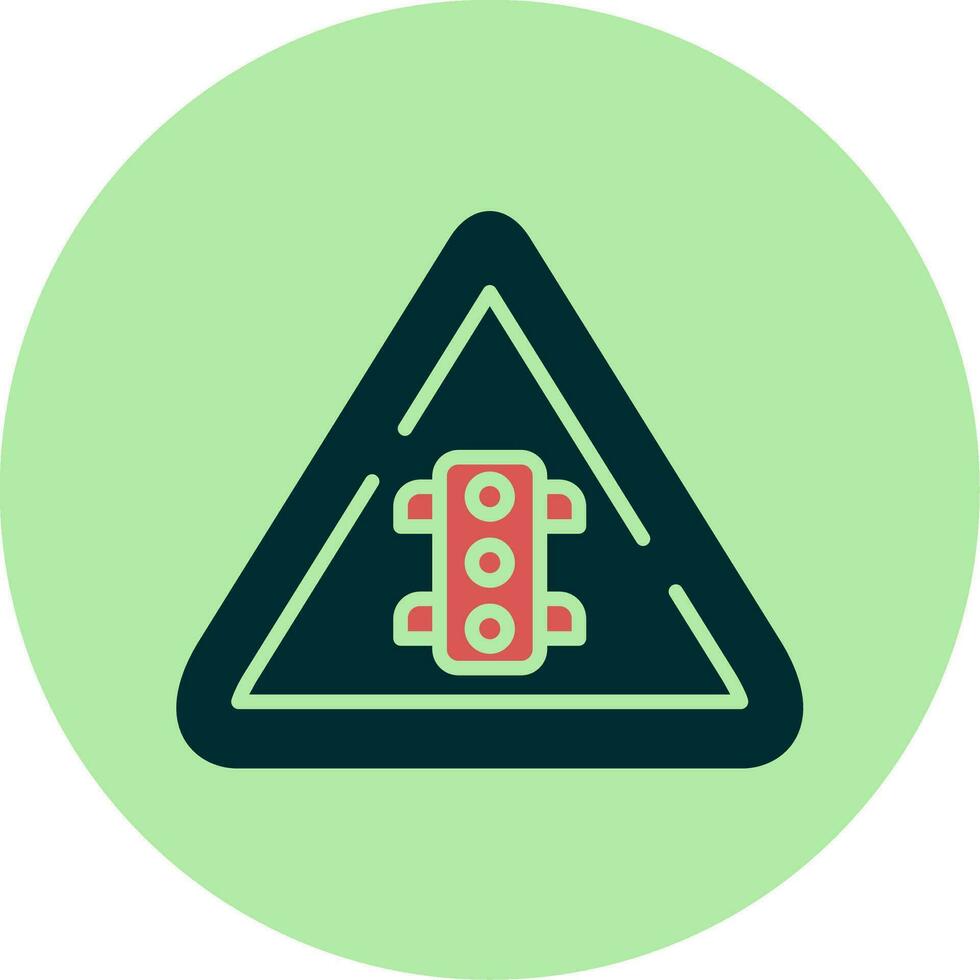 Traffic Light Sign Vector Icon