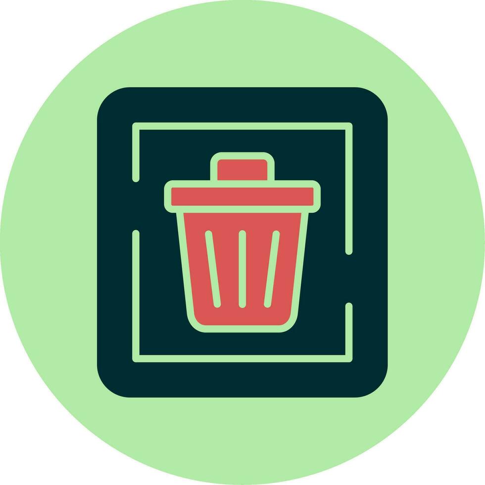 Trash Sign Vector Icon