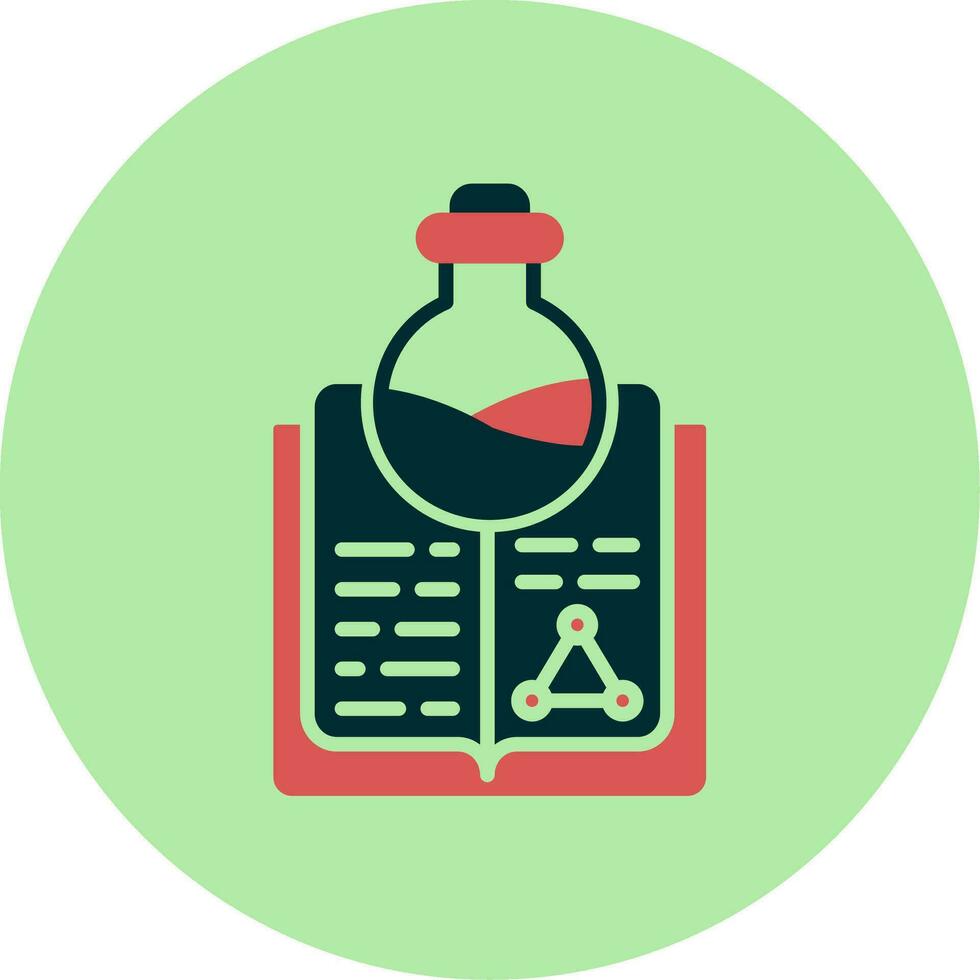 Science Book Vector Icon