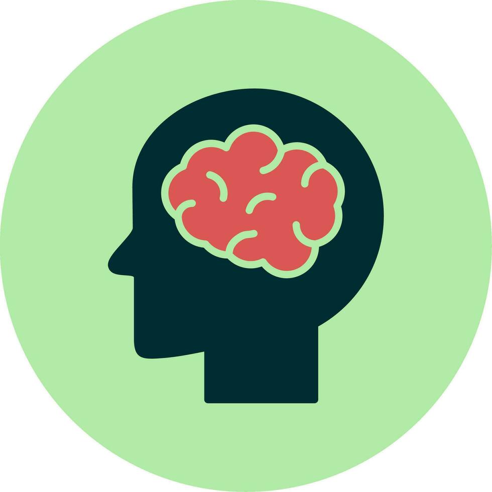 Human Brain Vector Icon