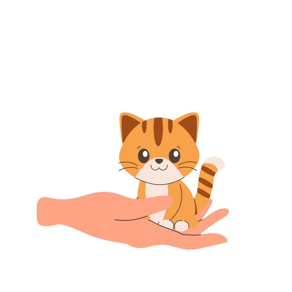 kitty, cat, Pet adoption, Help homeless animals find . vector
