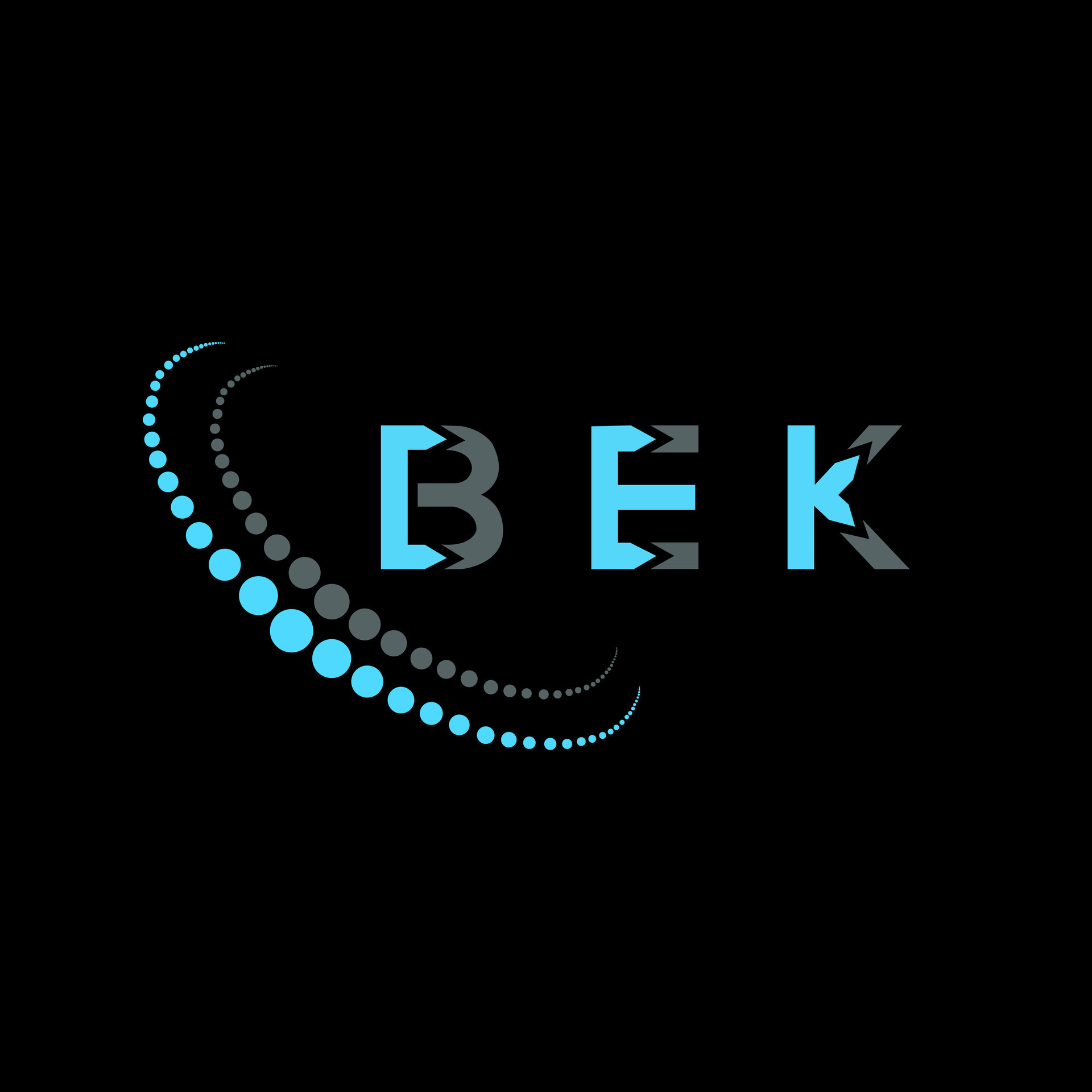 BEK letter logo creative design. BEK unique design. 32648892 Vector Art