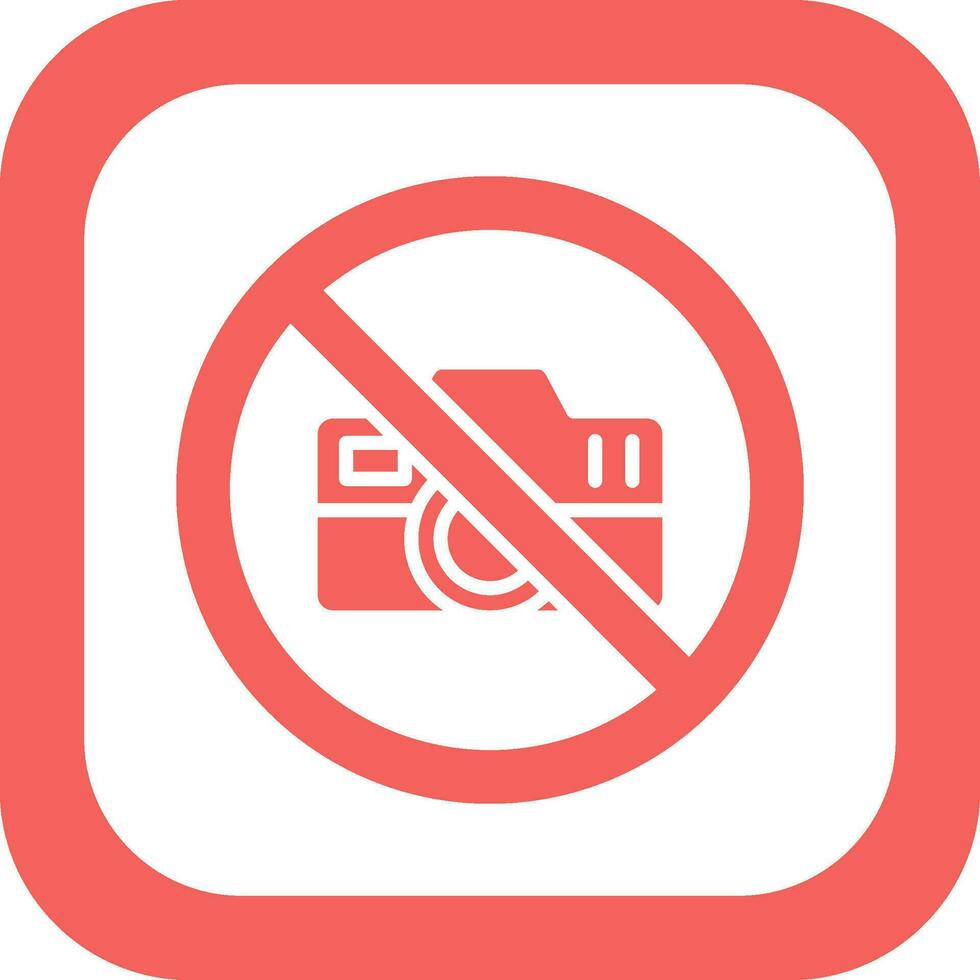 No Camera Vector Icon