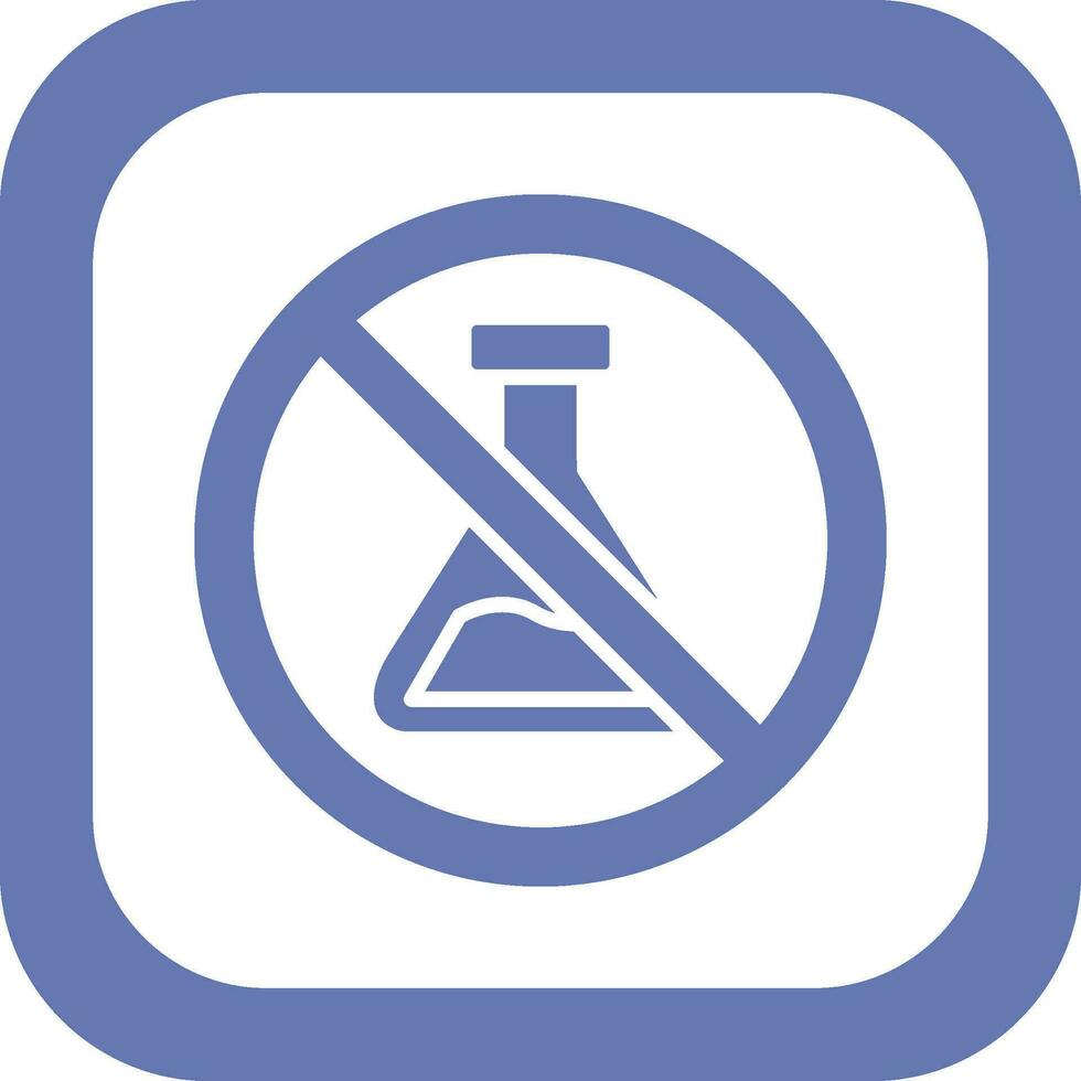 No Chemical Vector Icon