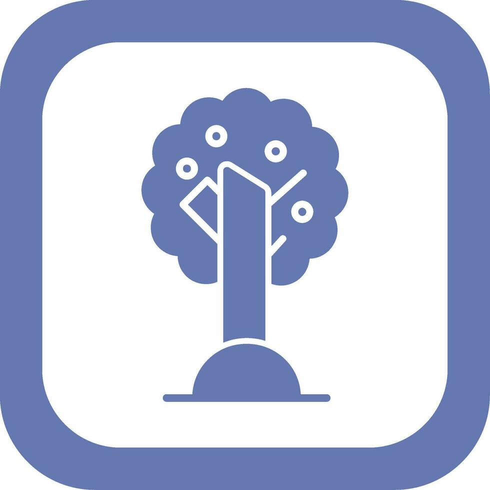 Olive Tree Vector Icon