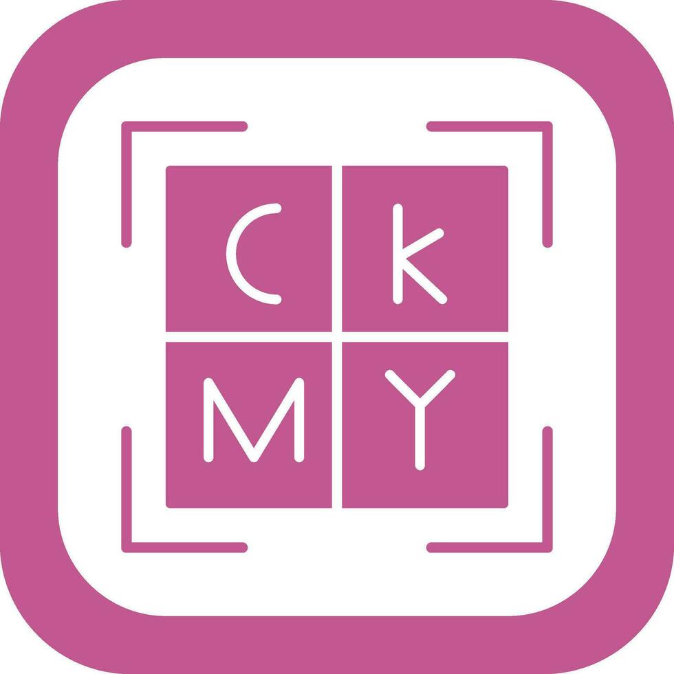 Cmyk Vector Icon