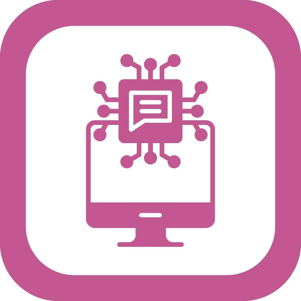 Artificial Intelligence Vector Icon