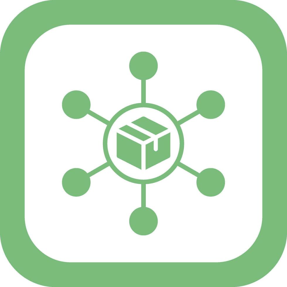 Distribution Center Vector Icon