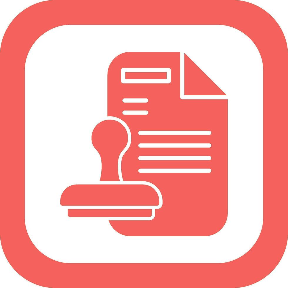 Stamp Tool Vector Icon