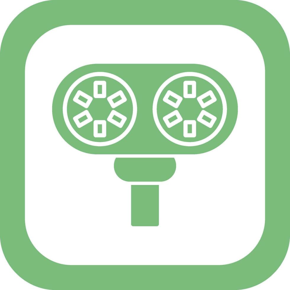 Stereoscope Vector Icon