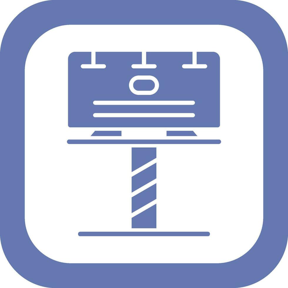 Billboard Vector Icon