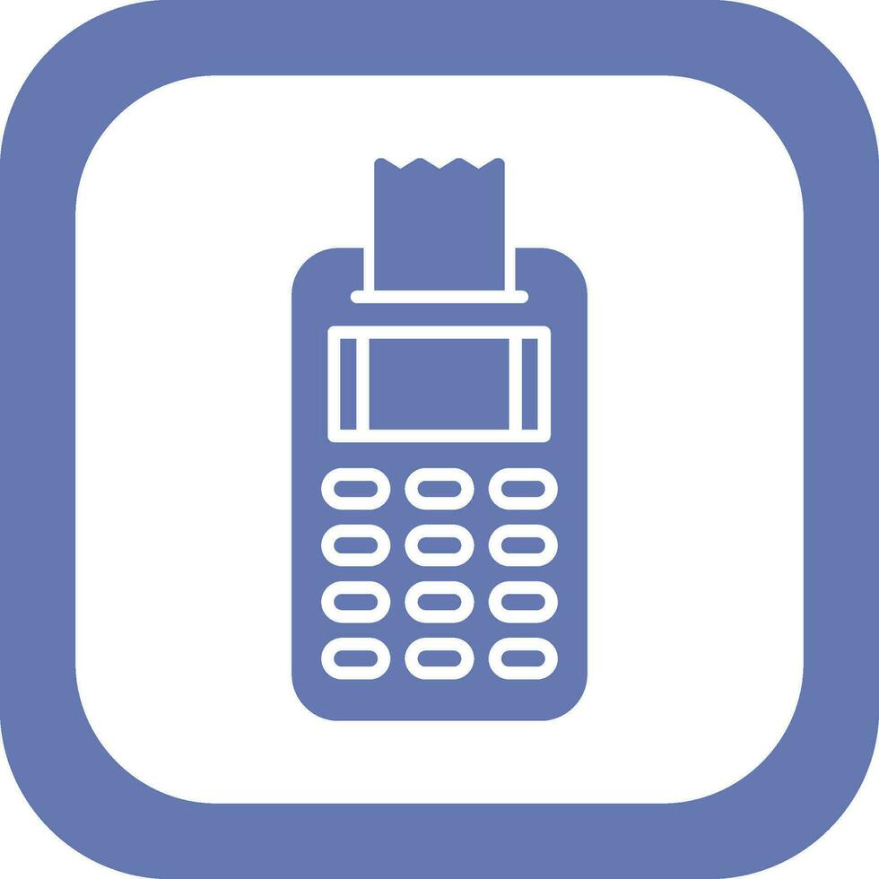Pos Terminal Vector Icon