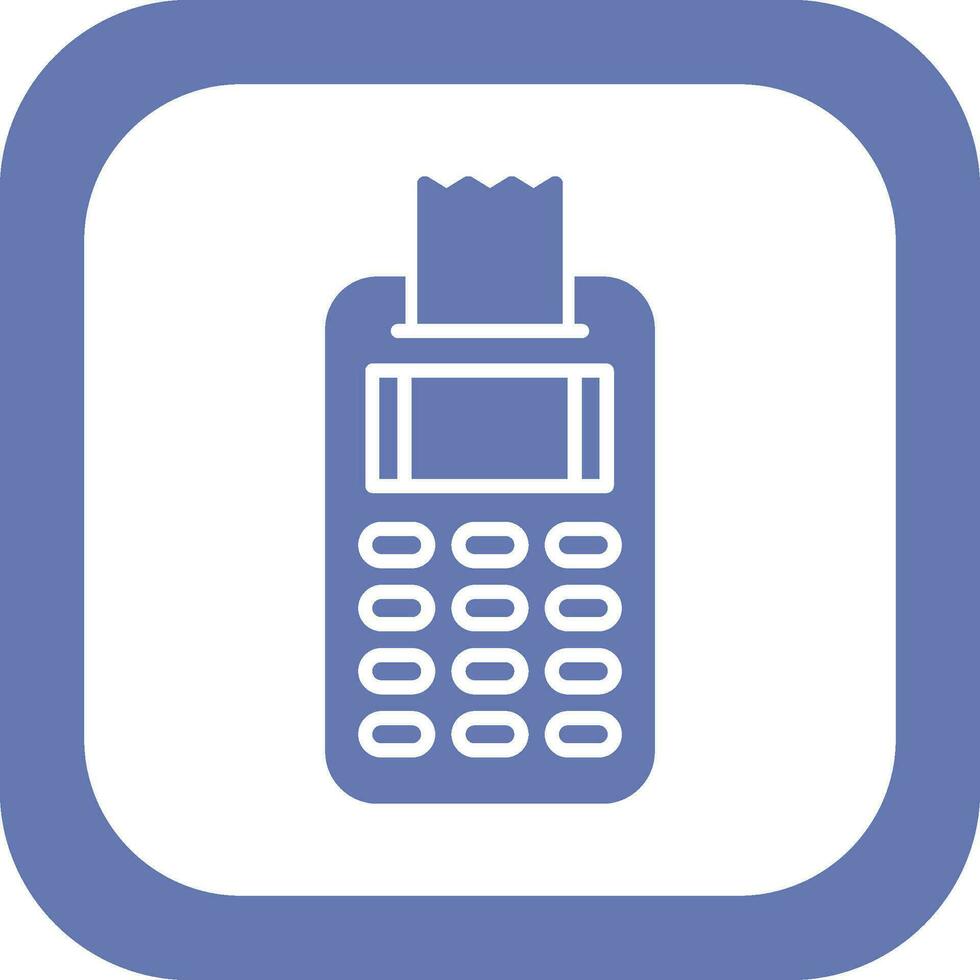 Pos Terminal Vector Icon