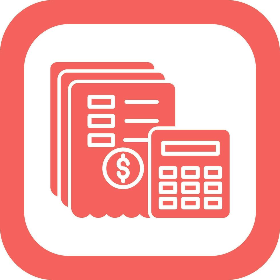 Receipt Vector Icon