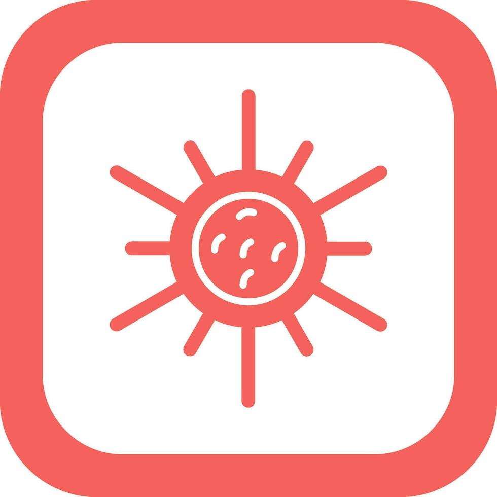 golenkinia radiata Vector Icon