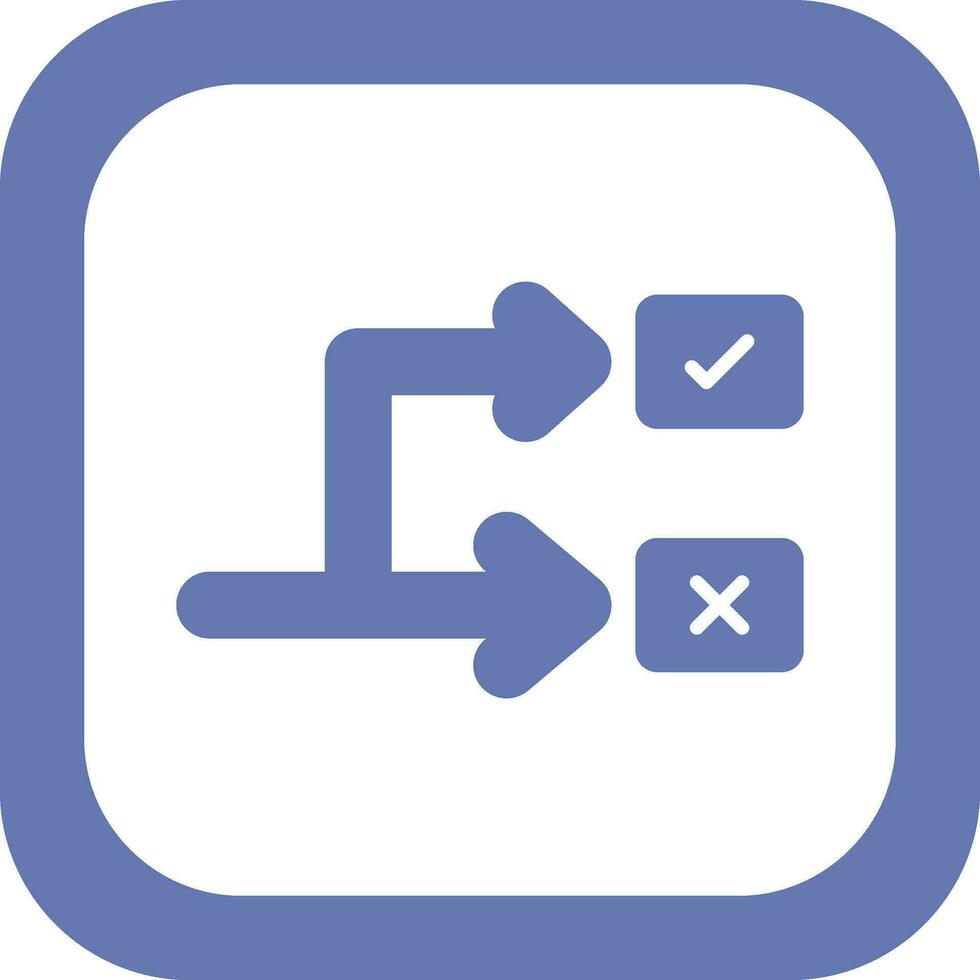 Bifurcation Vector Icon