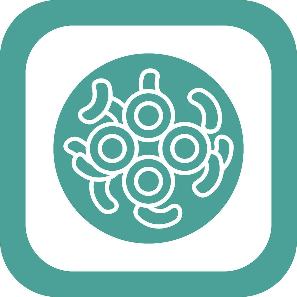 Gloeocapsa Cyanobacteria Vector Icon