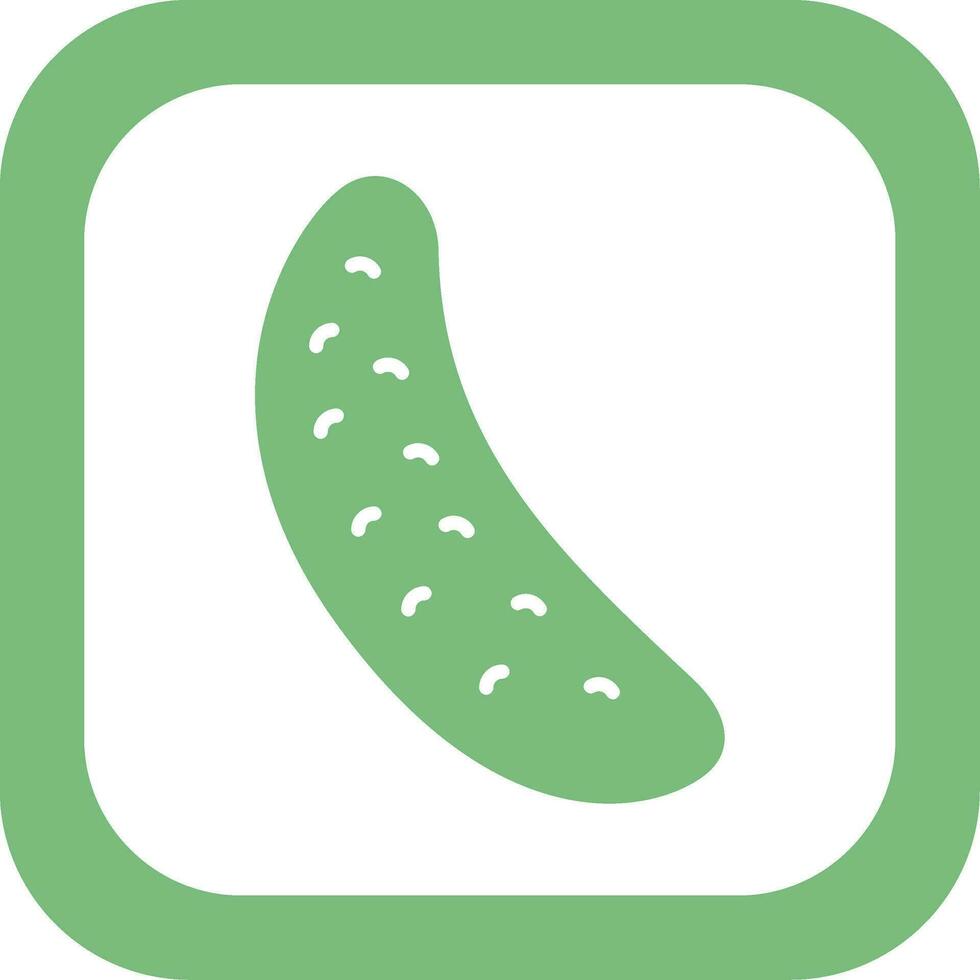 Cucumber Vector Icon