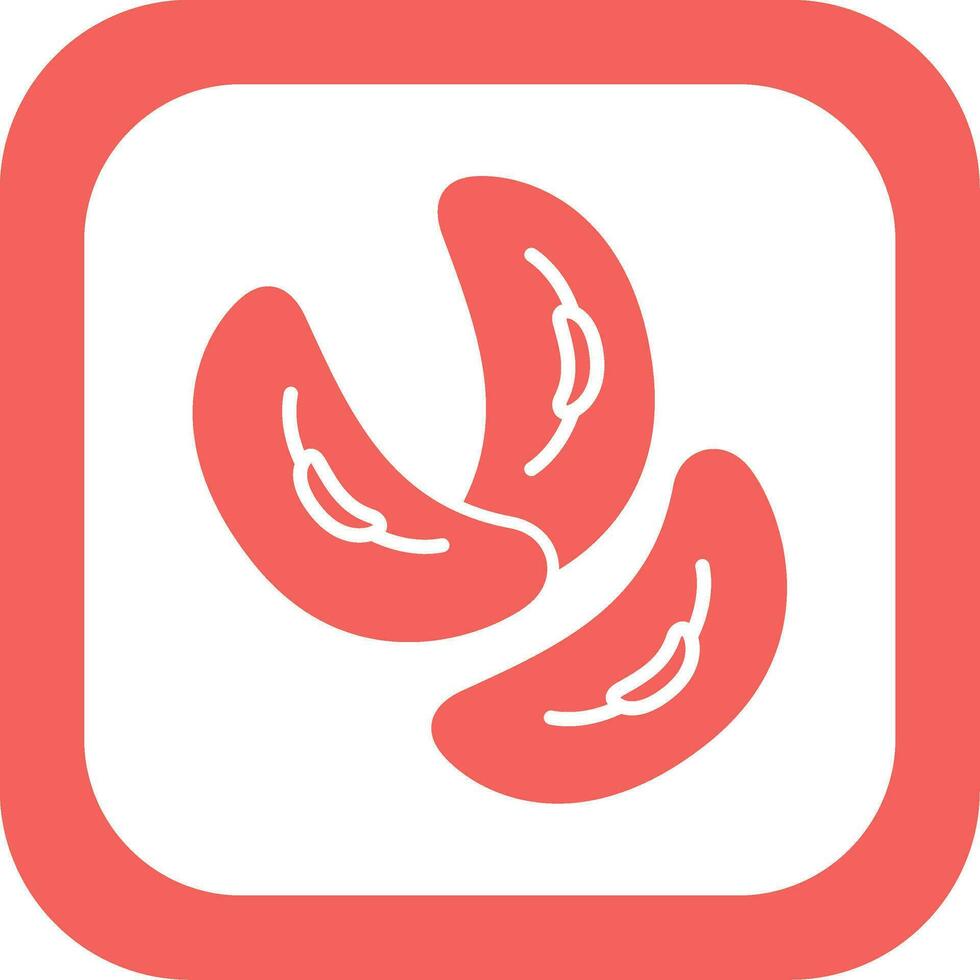 Kidney Bean Vector Icon