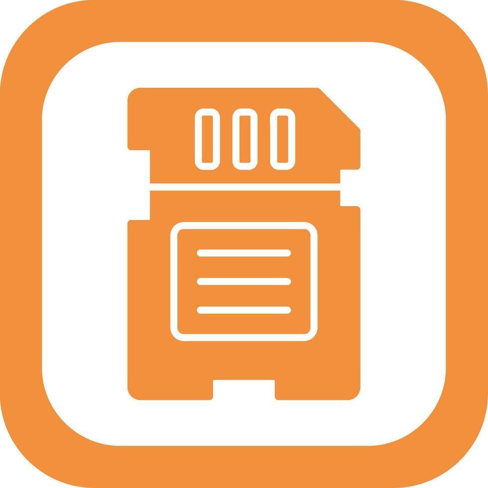 Memory Card Vector Icon