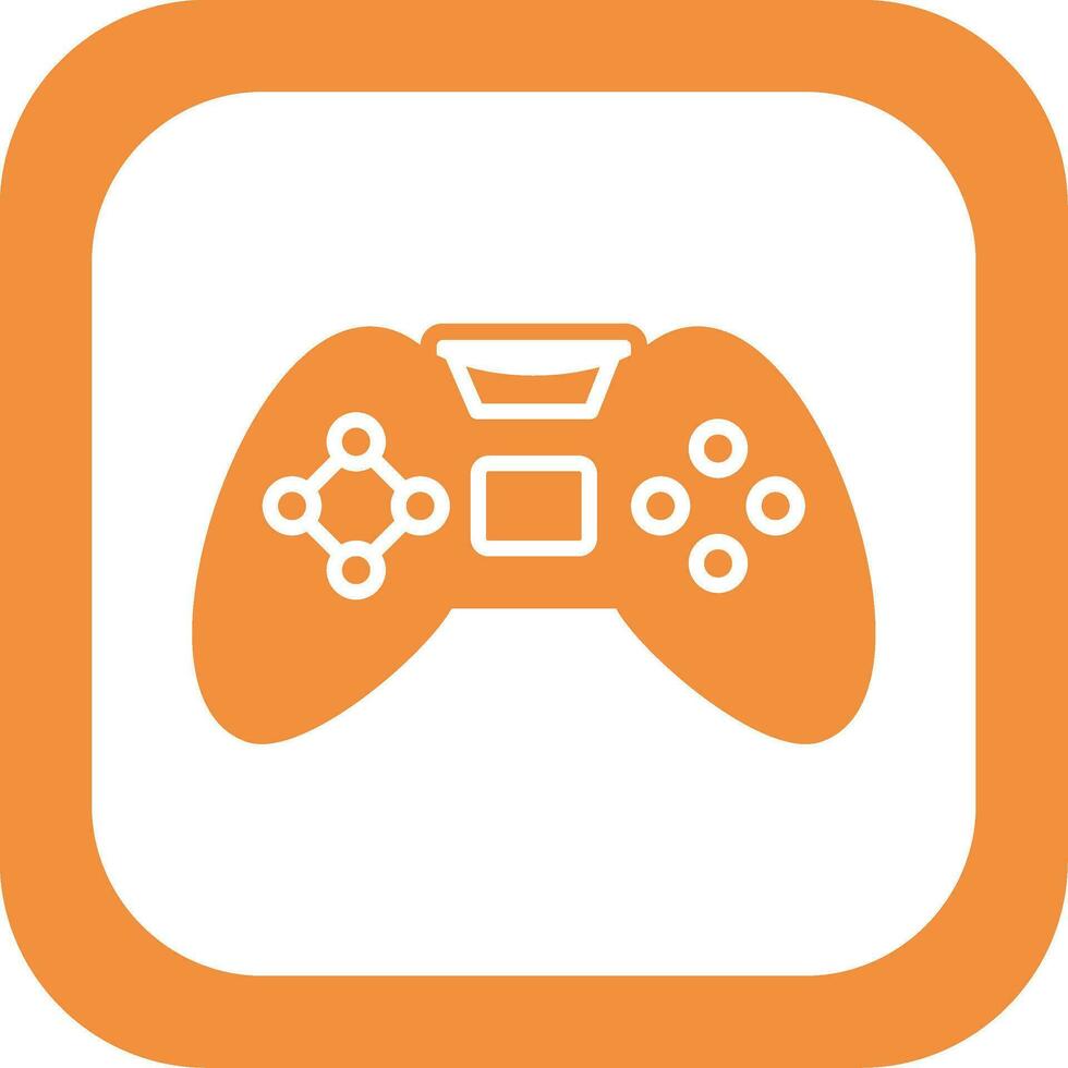 icono de vector de controlador de juego