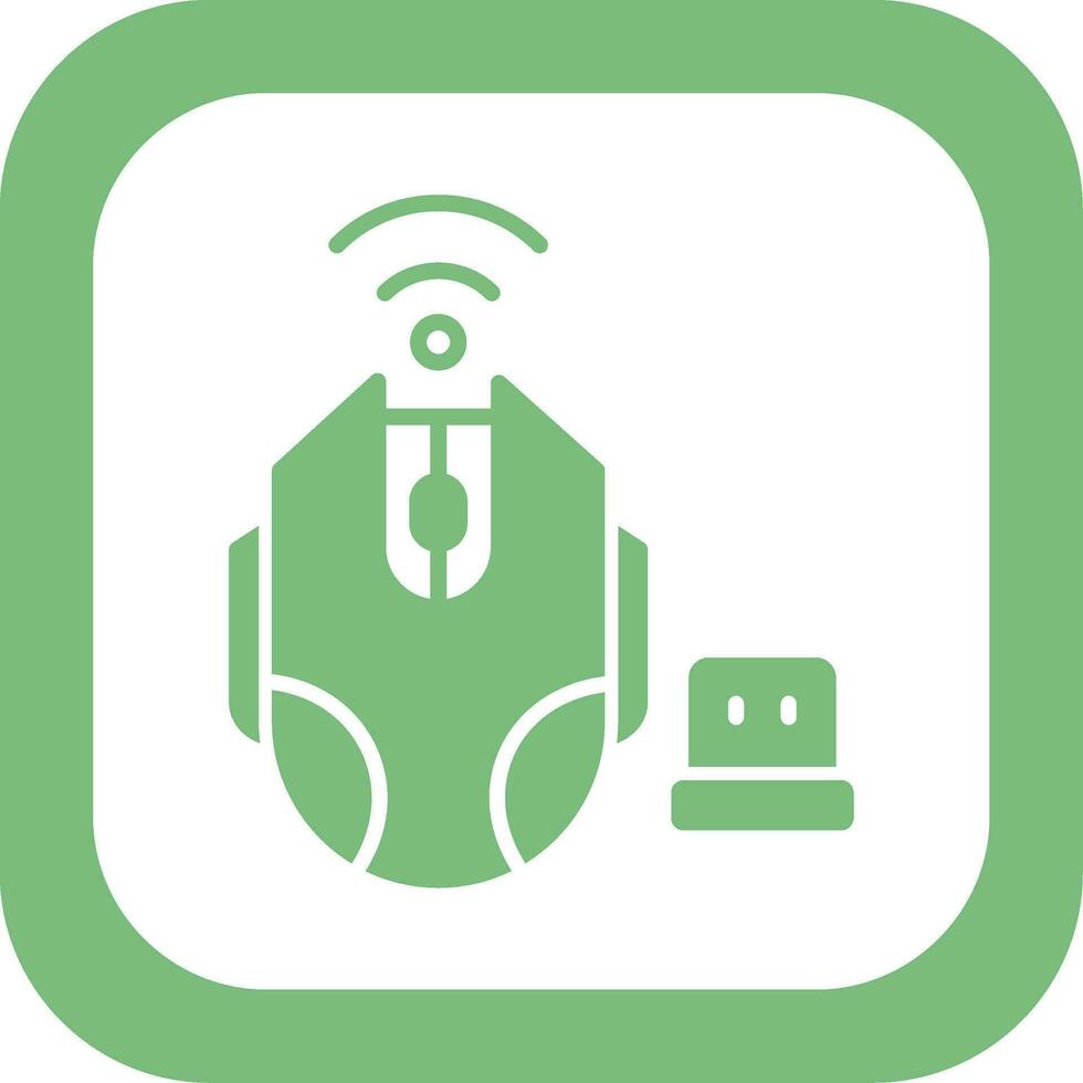 Wireless Mouse Vector Icon