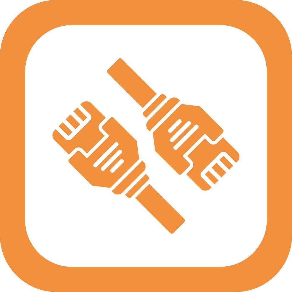 Network Cable Vector Icon