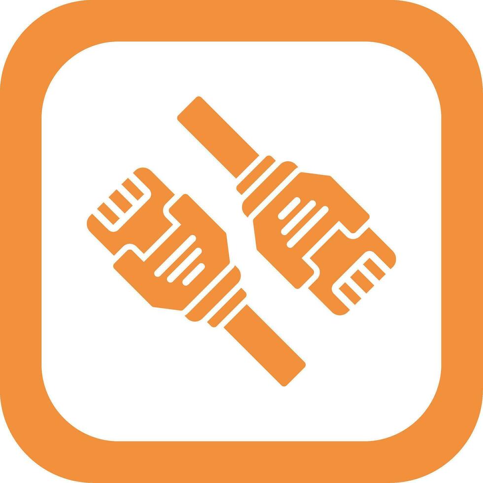 Network Cable Vector Icon