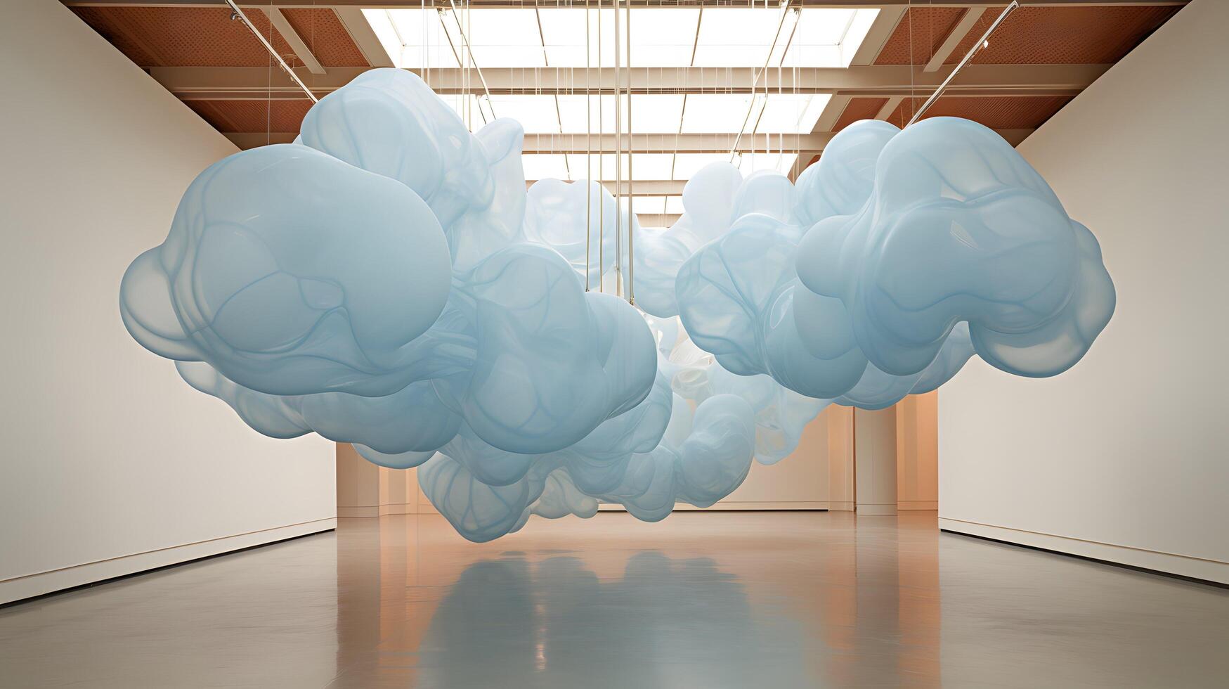 Clouds background wallpaper, colorful sky design, photo