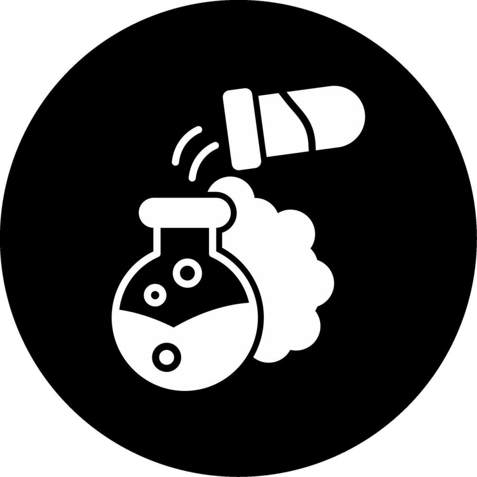 Chemical Reaction Vector Icon