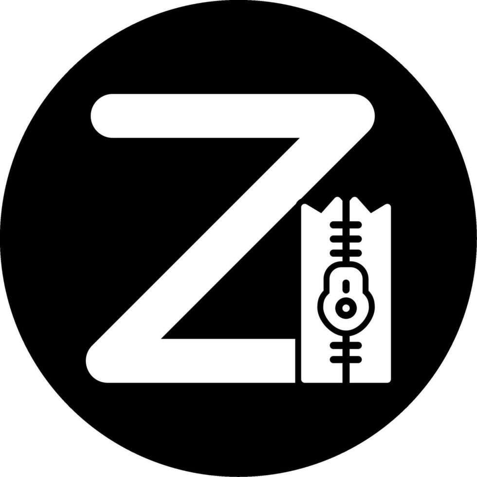 pequeño z vector icono