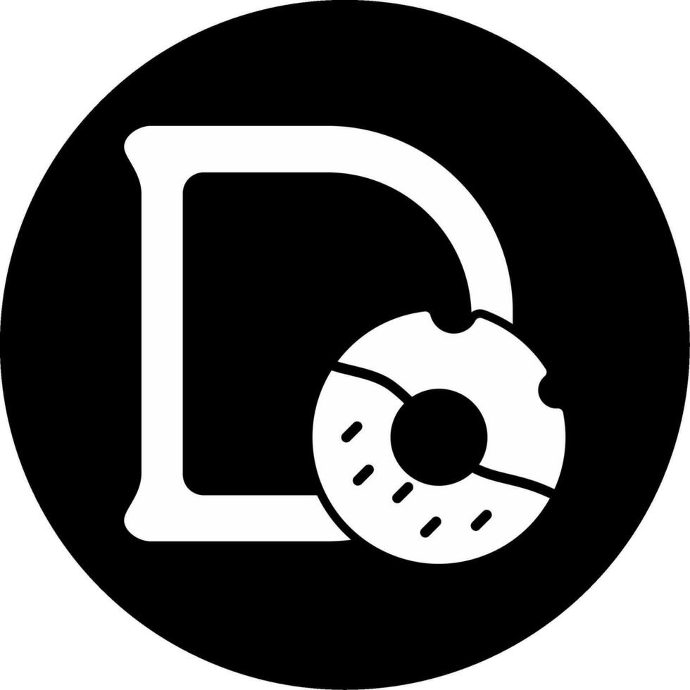 Capital D Vector Icon
