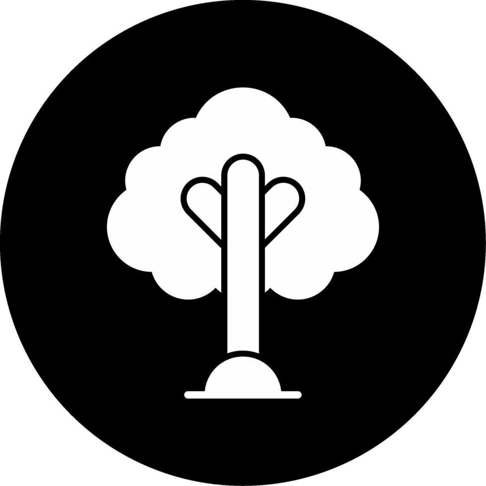 icono de vector de árbol