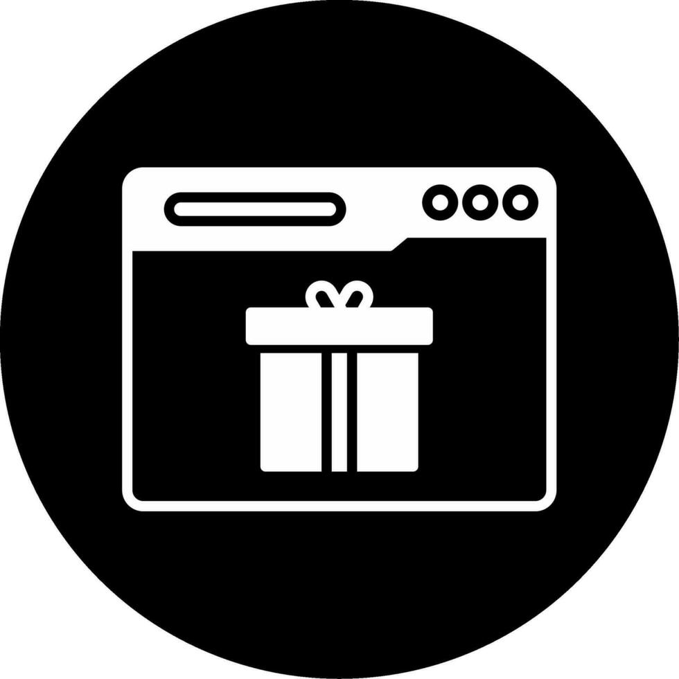 regalar vector icono