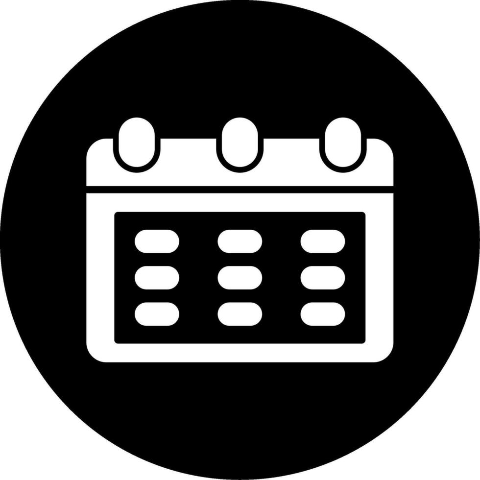 Calendar Vector Icon