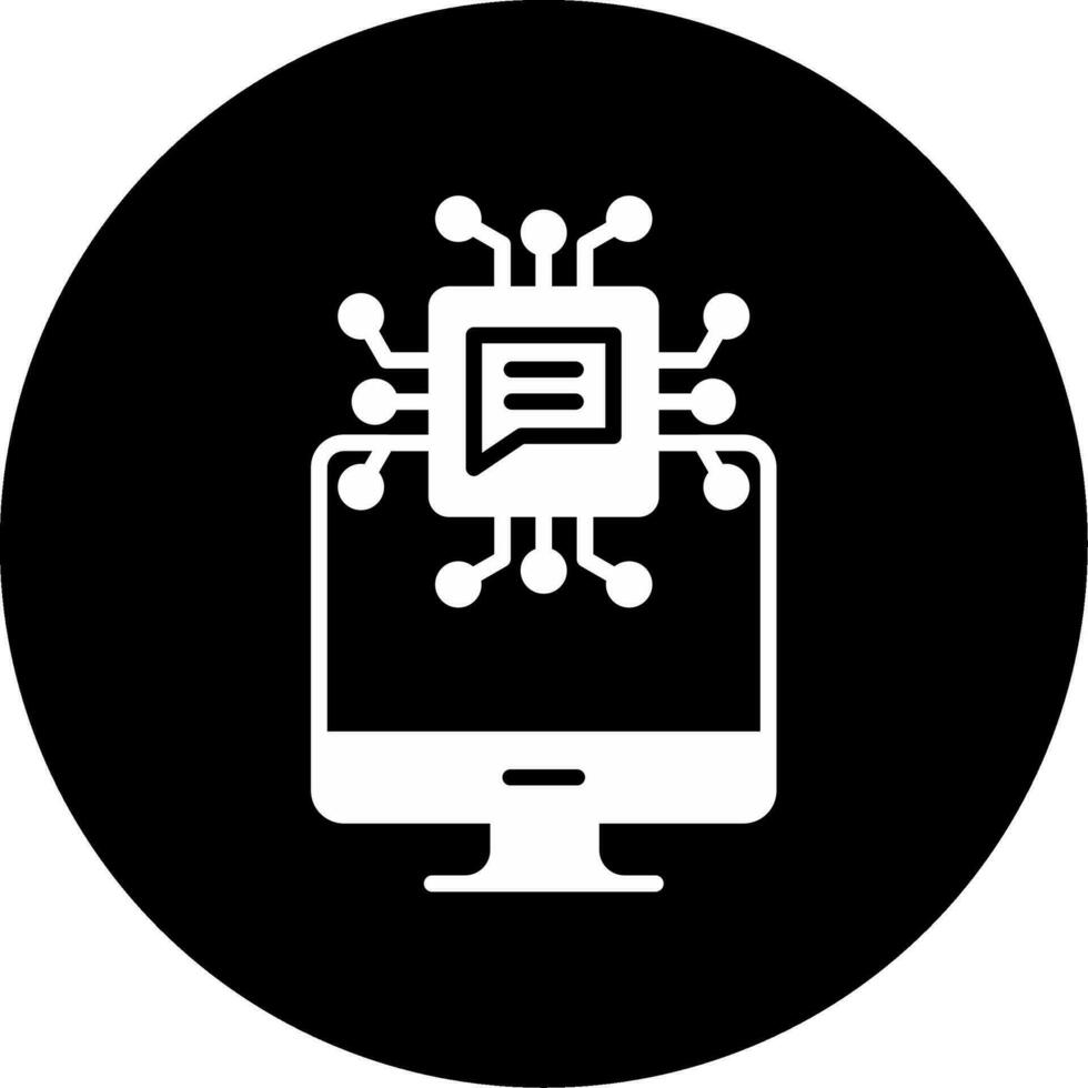 Artificial Intelligence Vector Icon