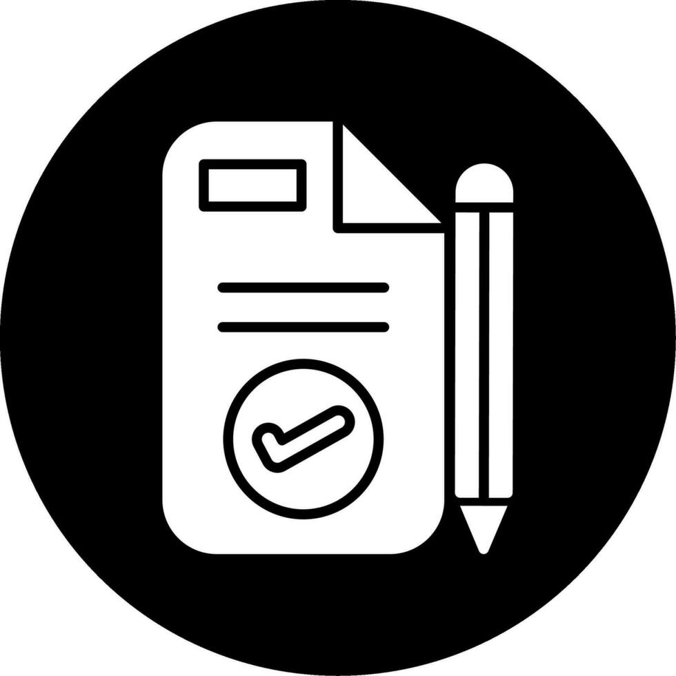 Pen And Paper Vector Icon