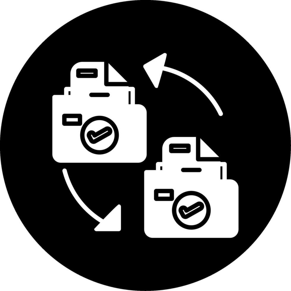 Folder Management Vector Icon