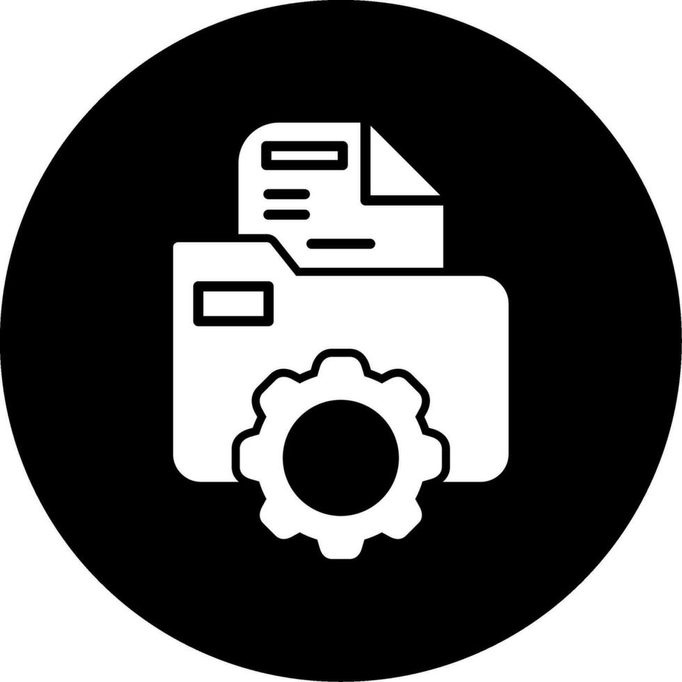 Folder Management Vector Icon