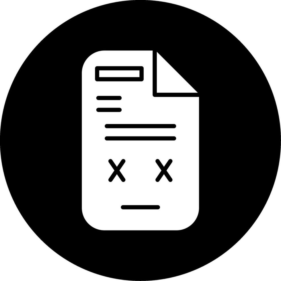 Document Vector Icon