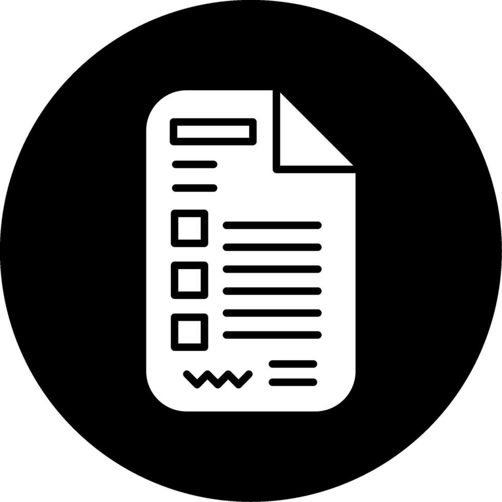 Checklist Vector Icon