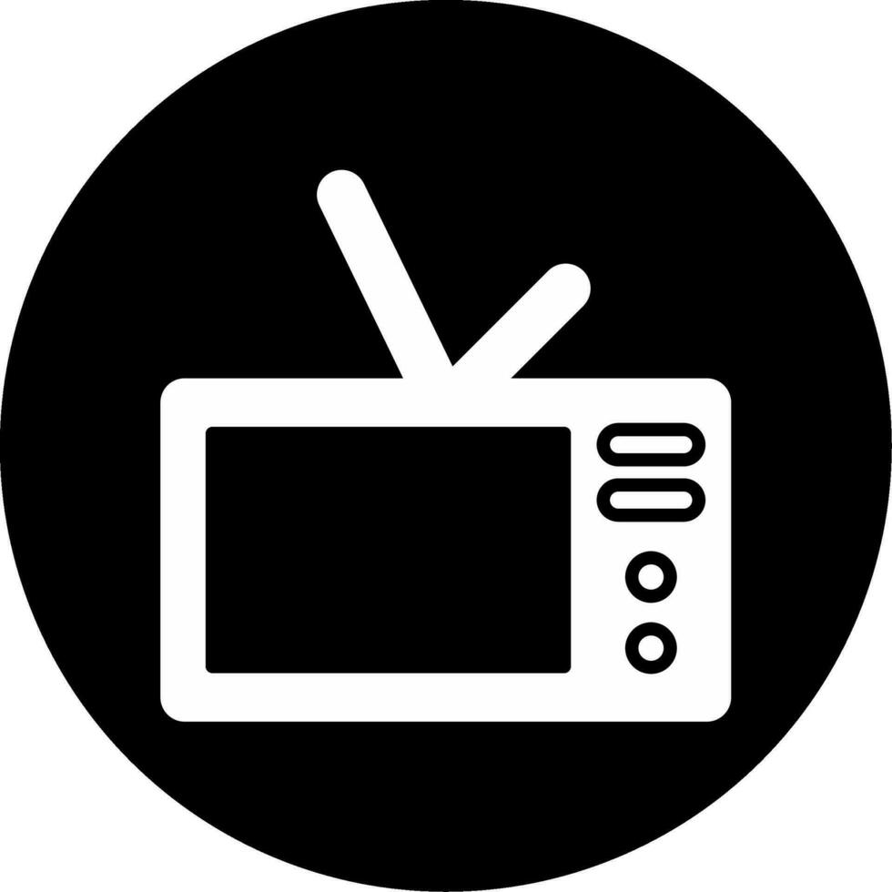 icono de vector de television