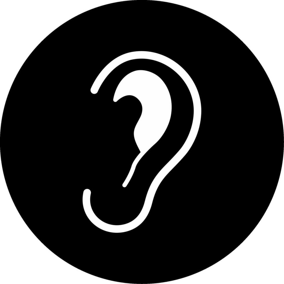 Ear Vector Icon
