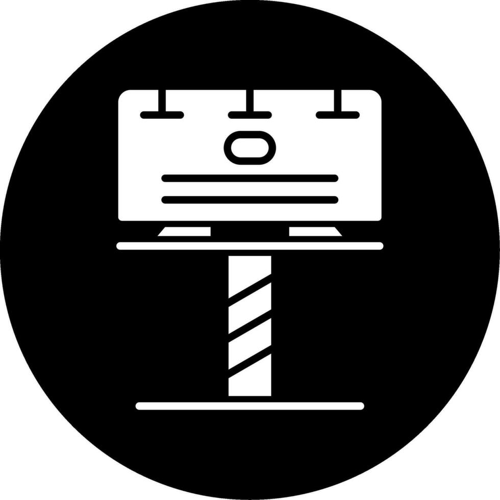 Billboard Vector Icon